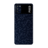 Honeycomb Blue Skin for Poco M3